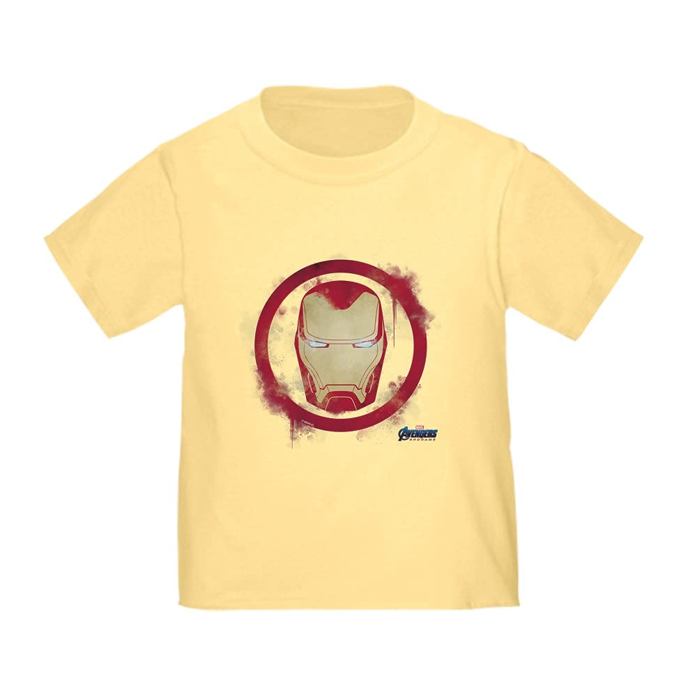 Iron Man Head Toddler T-Shirt - Superhero Graphic Tee for Kids | Perfect for Playtime, Birthday Parties & Comic-Themed Events