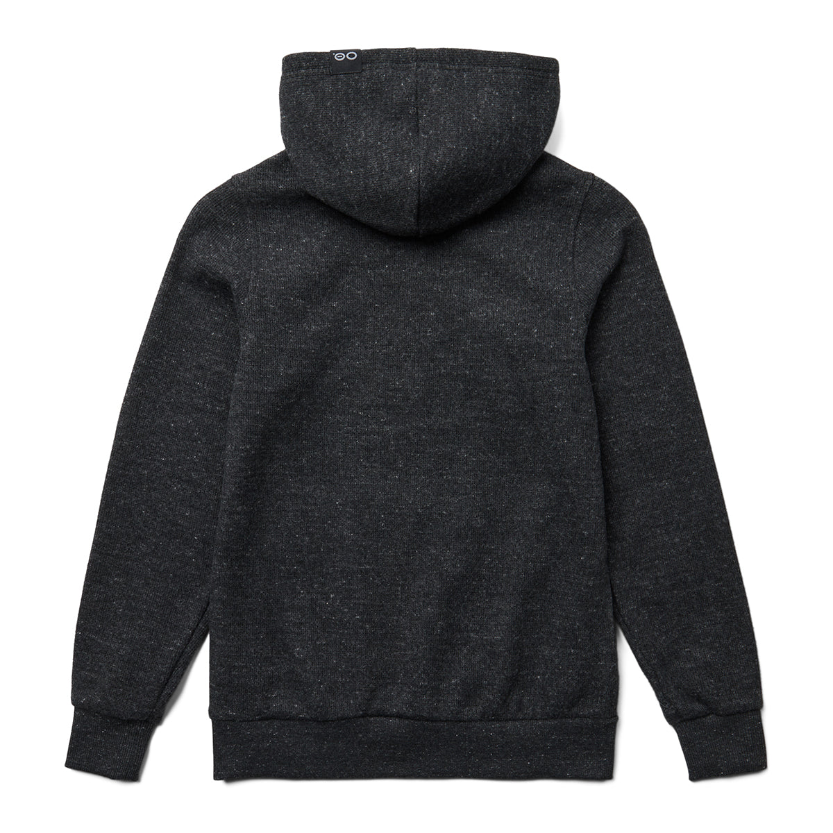 Women's OOmy Knit Hoodie - Dark Charcoal Gray Heather | Cozy Pullover Sweatshirt for Casual Wear & Outdoor Activities