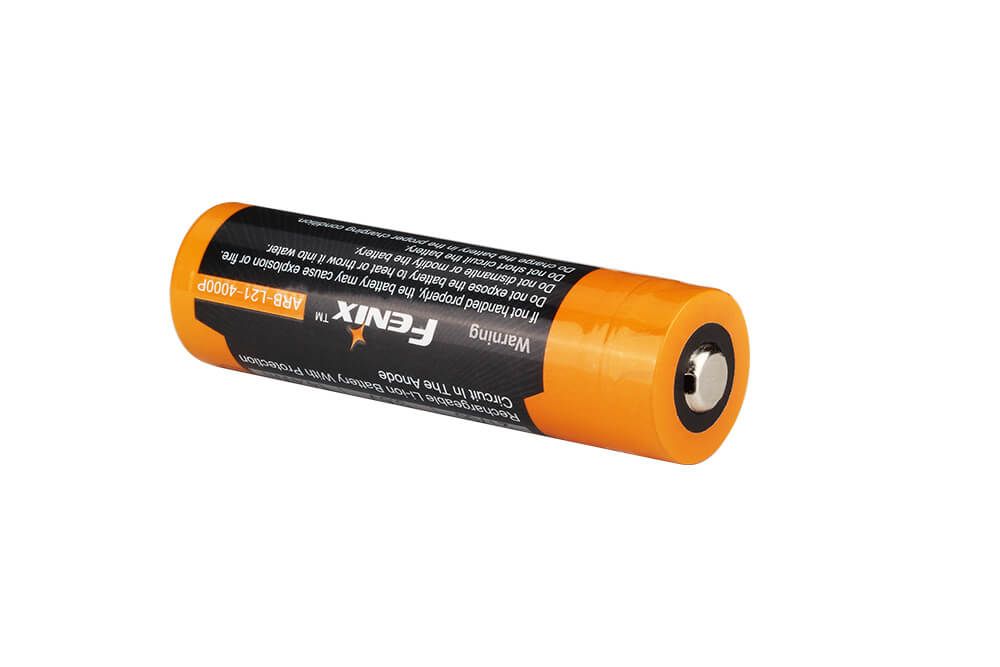 Fenix Rechargeable 21700 Li-ion Battery 4000mAh - High Capacity USB-C Power for Flashlights, Headlamps & Outdoor Gear - Perfect for Camping, Hiking and Emergency Preparedness