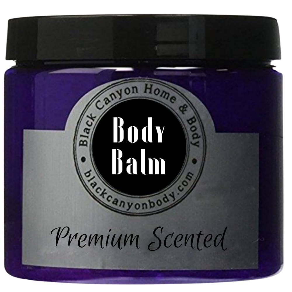 Blood Orange Bergamot Body Balm with Jojoba Oil - 2 Pack for Dry Skin Care