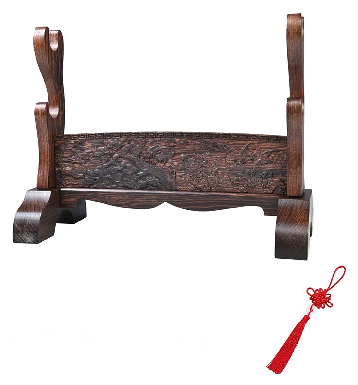 ACCDUER Premium Samurai Sword Stand - Katana Display Holder & Weapon Rack for Wall Mount | Perfect for Home Decor, Martial Arts Dojo, Anime Collection, and Medieval Weapon Display