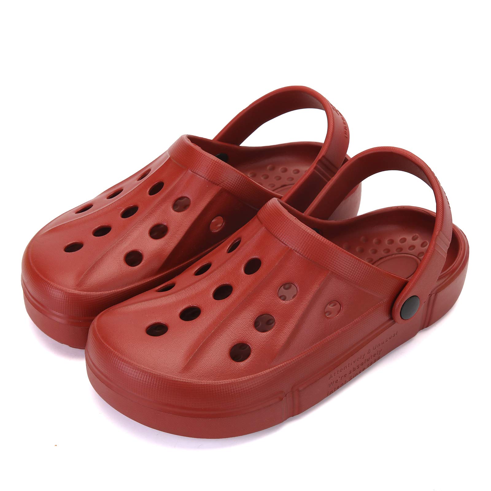 **FZUU Breathable Garden Clogs for Men & Women - Comfortable Slip-On Beach Sandals, Lightweight Water Shoes for Outdoor, Pool, and Yard Use**