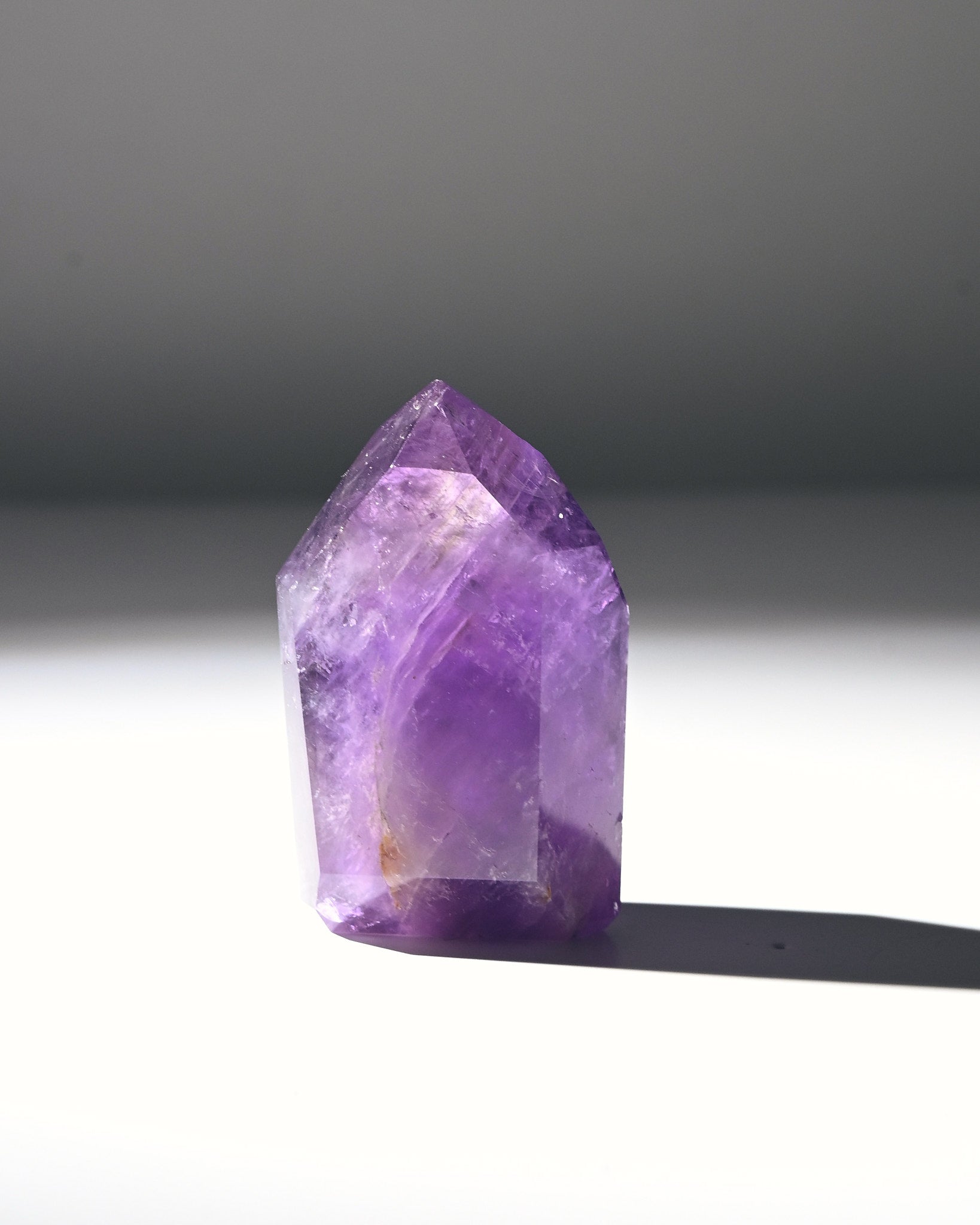 2.5 Inch Natural Amethyst Crystal Tower - Healing Stone for Meditation, Yoga & Home Decor | Perfect for Energy Cleansing, Chakra Balancing & Spiritual Gifts
