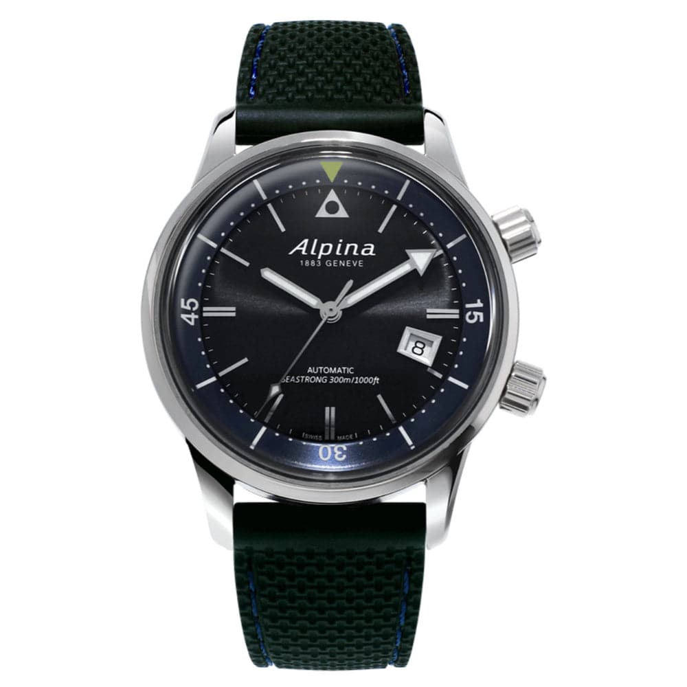 ALPINA SeaStrong Diver Heritage AL 525G4H6 Men's Luxury Automatic Watch - Waterproof 200M, Stainless Steel, Swiss Made - Perfect for Diving, Swimming & Everyday Wear