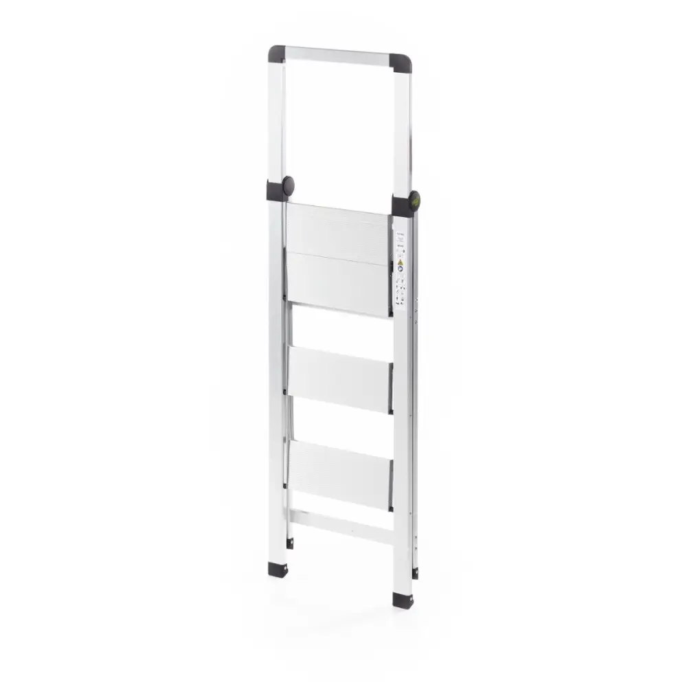 Climb It Slim Folding Steps - Lightweight Portable Ladder for Home, Garage, and Warehouse Use - Perfect for Reaching High Shelves and Storage Areas
