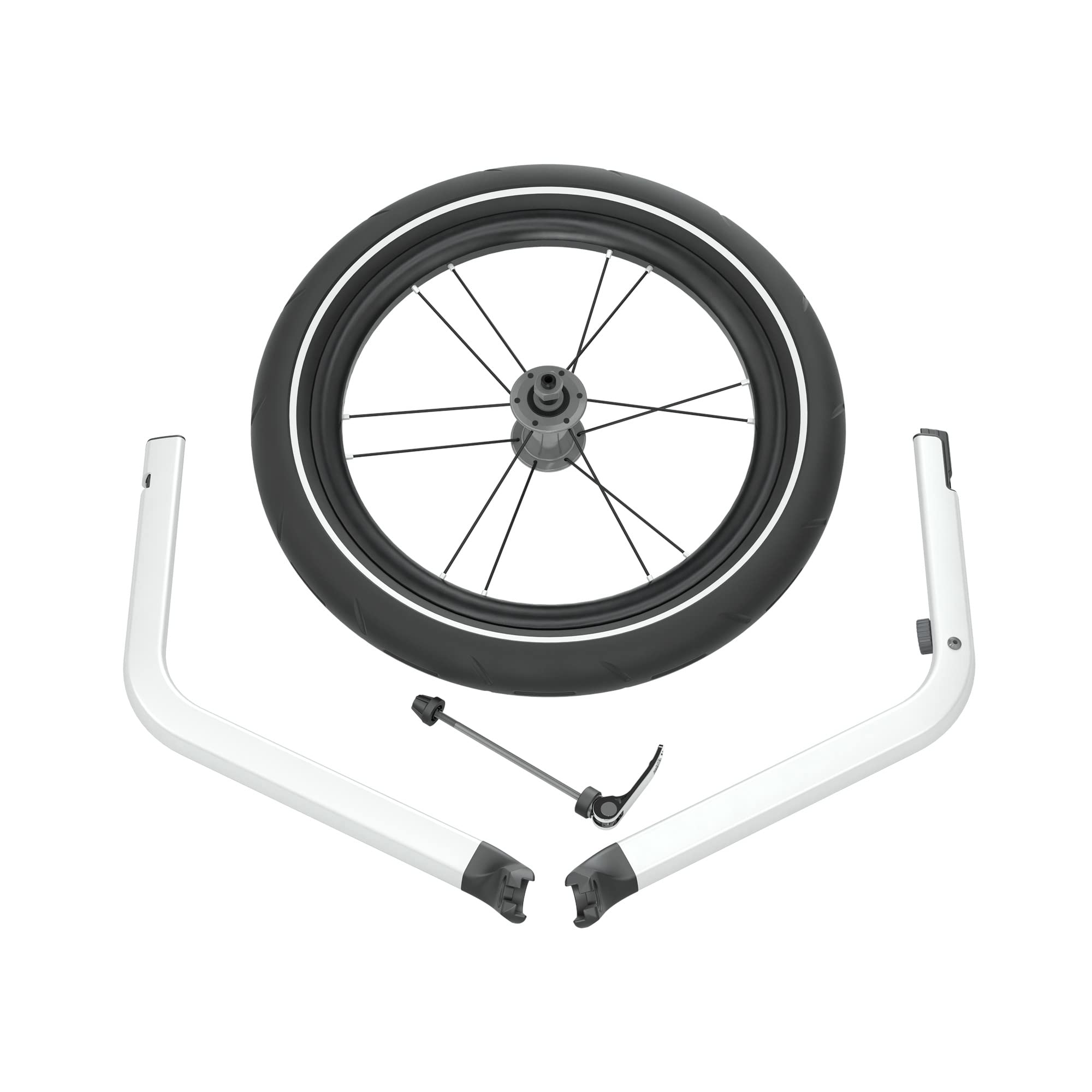 Thule Chariot Jogging Wheel Kit - Premium Replacement Wheels for Thule Chariot Strollers - Perfect for Running, Hiking & Outdoor Adventures with Kids