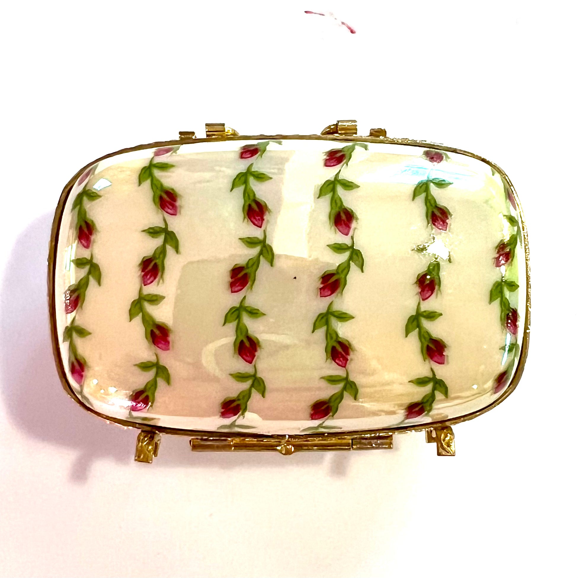 Rambling Rose Hard Shell Suitcase - Lightweight Luggage with Spinner Wheels for Travel, Business Trips & Vacations