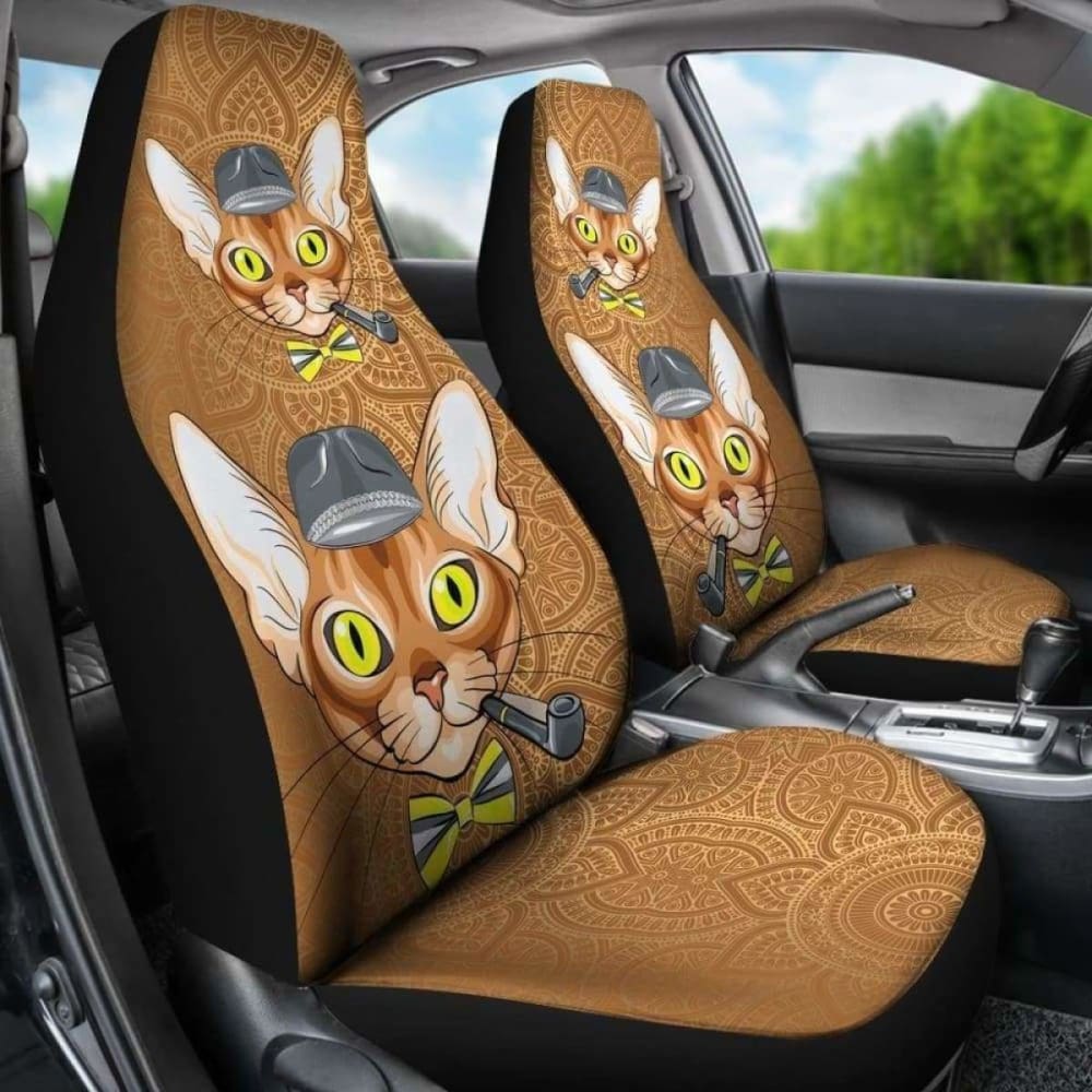 Premium Abyssinian Car Seat Covers - Universal Fit for Most Vehicles (220-112428) - Protect & Style Your Car Interior for Daily Commute & Road Trips