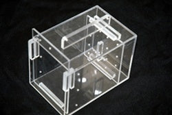 Acrylic Fish & Pest Trap - 9x5x6 Inch Clear Quarantine Acclimation Container for Aquarium, Shrimp Tank & Pond Use