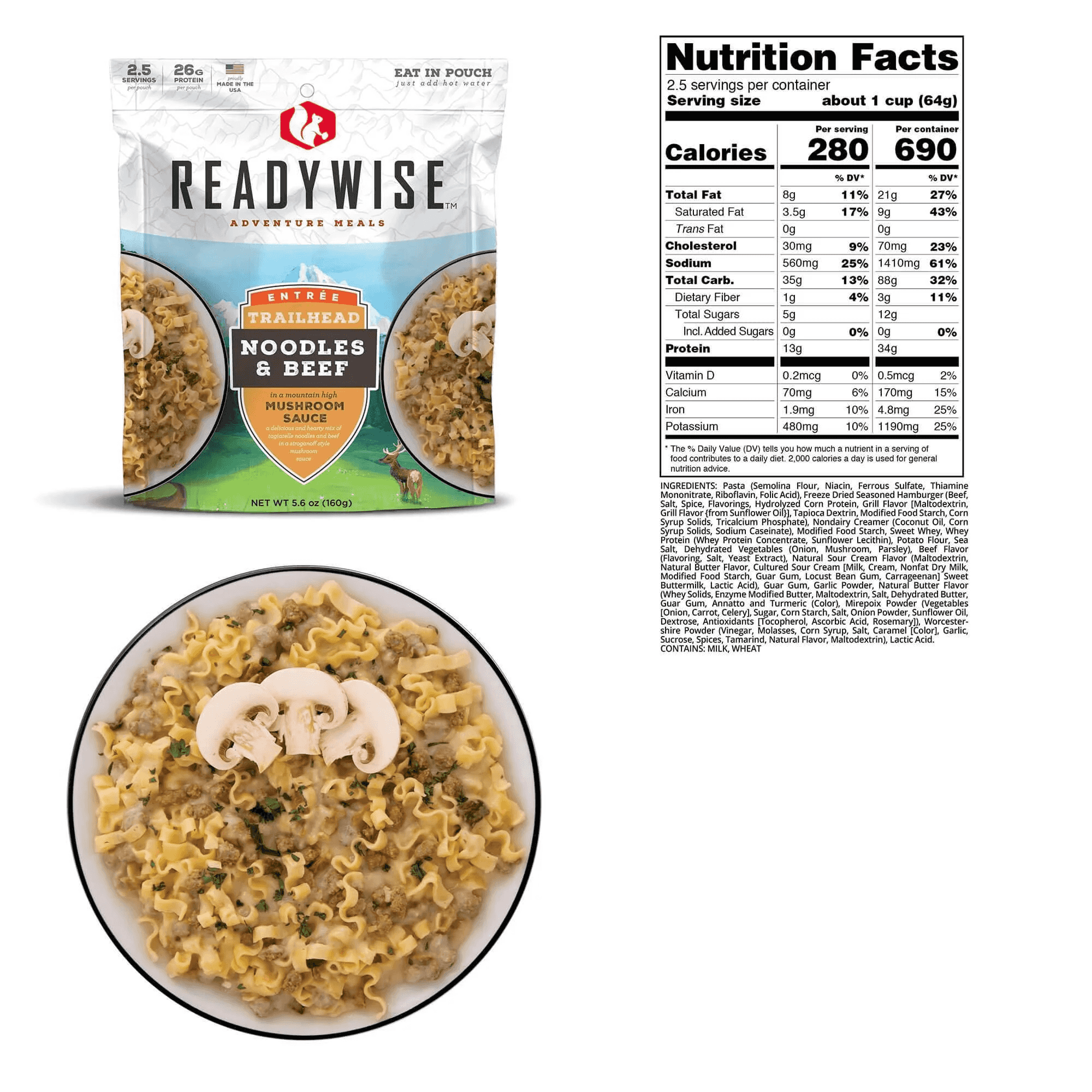 2-Day Emergency Food Supply Kit - 72-Hour Survival Food Rations for Camping, Hiking & Disaster Preparedness
