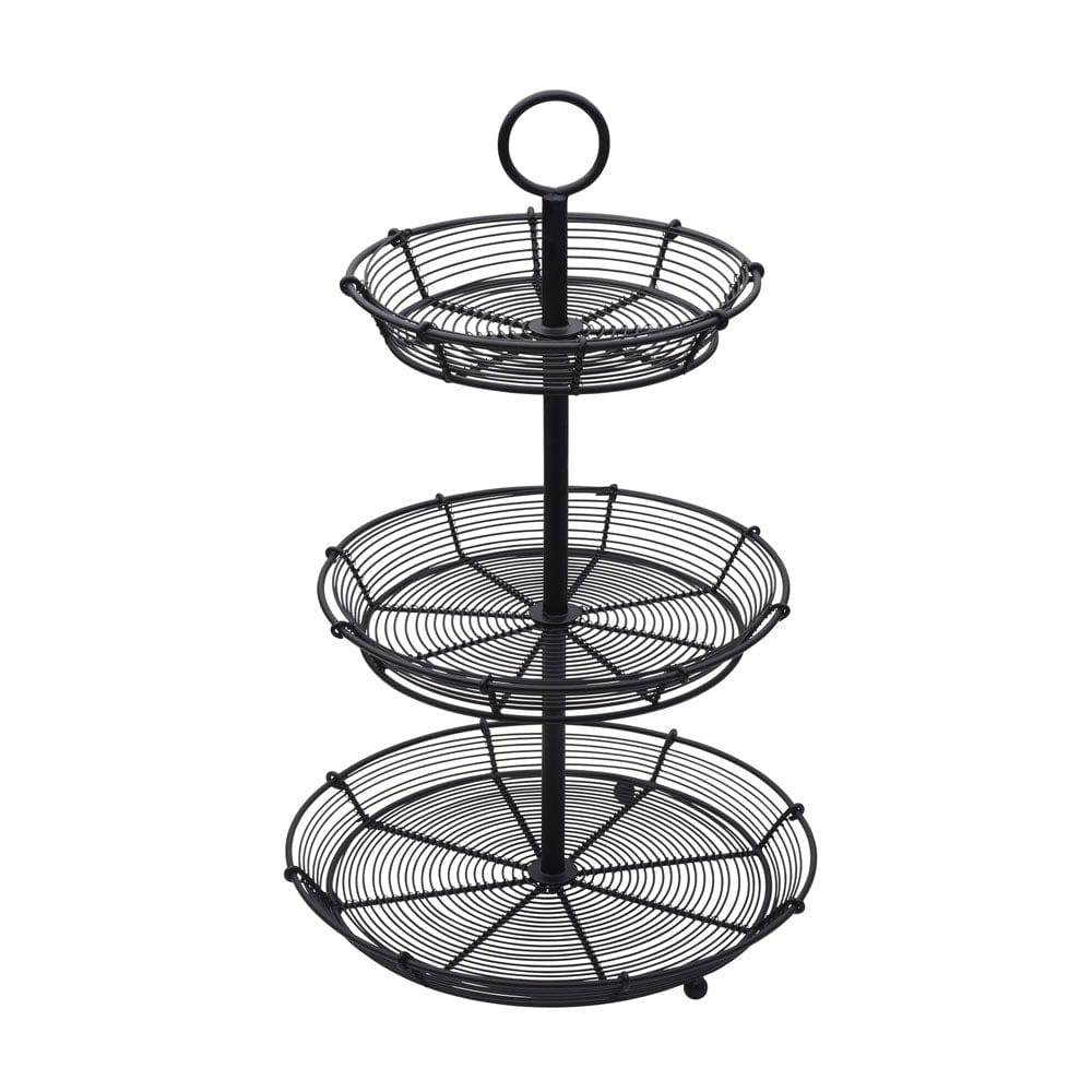 Tulsa Adjustable 3-Tier Serving Stand - Versatile Kitchen Organizer for Parties, Desserts & Appetizers | Perfect for Entertaining, Buffets & Home Decor
