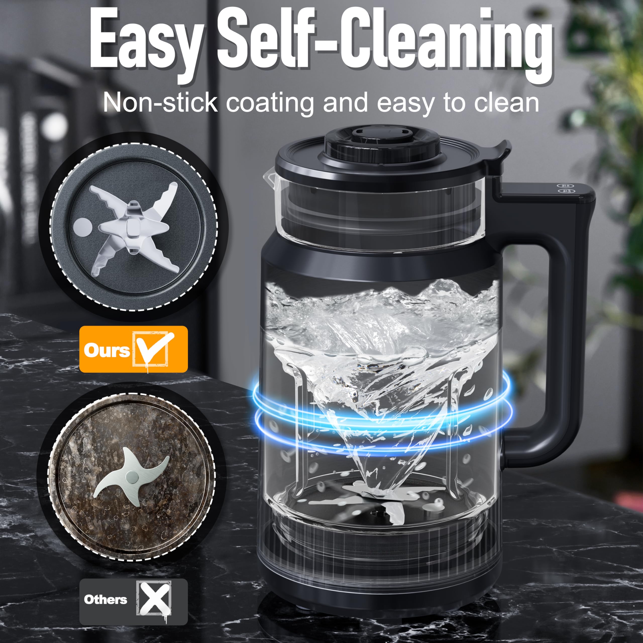 Nut Milk Maker Machine 27oz (800ml) - Homemade Almond, Oat, Coconut & Soy Milk Maker - Vegan, Dairy-Free Beverage Machine with Delay Start, Keep Warm & Self-Cleaning - Perfect for Healthy Lifestyles, Vegan Diets & Plant-Based Drinks at Home