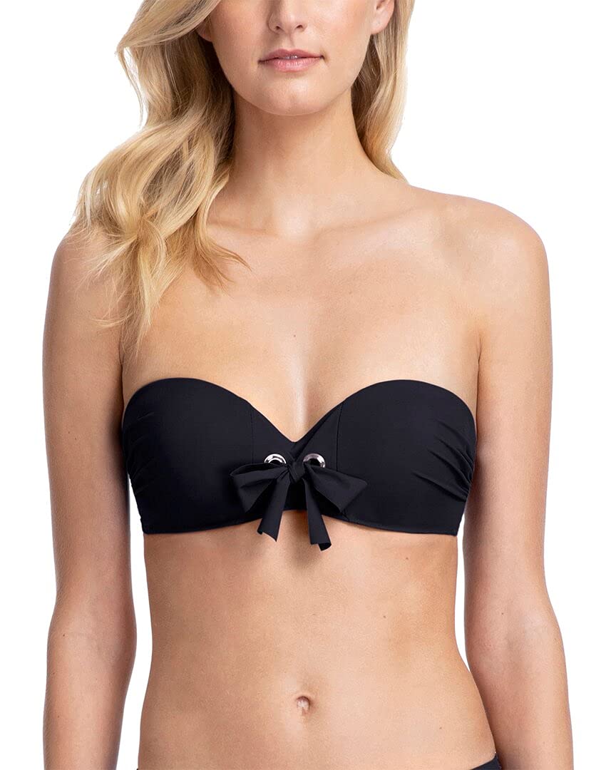 Gottex Women's Molded Bra Bandeau Bikini Top - Supportive Swimwear for Beach & Pool | Perfect for Sunbathing, Swimming & Vacation