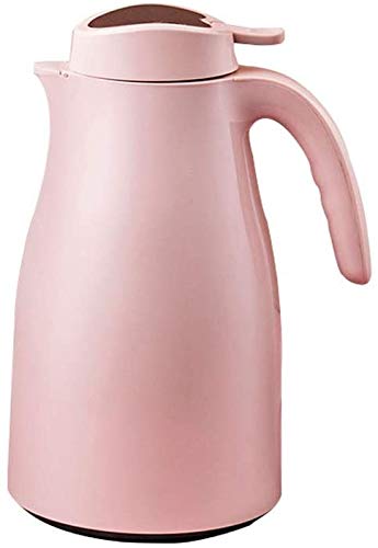 ZCM Vacuum Insulated Water Bottle - 1.2L Large Capacity, Glass Liner, Temperature Display, Hot & Cold Retention (Pink) - Perfect for Home, Office, Travel & Outdoor Activities