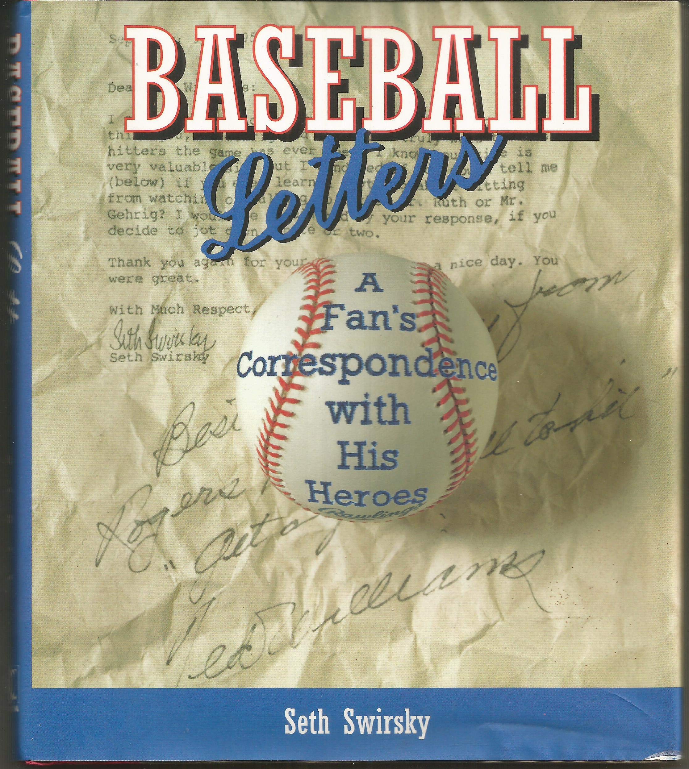 Baseball Letters: A Fan's Correspondence With MLB Heroes - Perfect for Baseball Memorabilia Collectors & Sports Enthusiasts