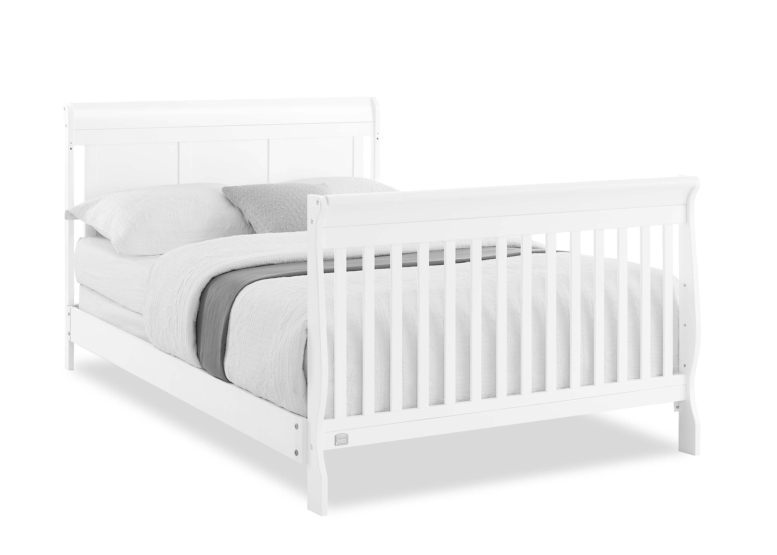 Carter 6-in-1 Convertible Baby Crib - Toddler Bed, Daybed & Full-Size Bed - Safe & Stylish Nursery Furniture for Newborns to Teens | Perfect for Small Spaces & Modern Nurseries