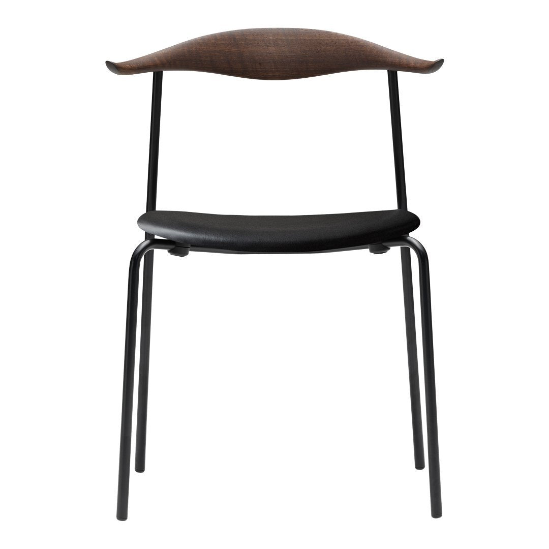 CH88P Upholstered Chair with Black Wood Frame - Perfect for Living Room, Office, and Dining Room Furniture