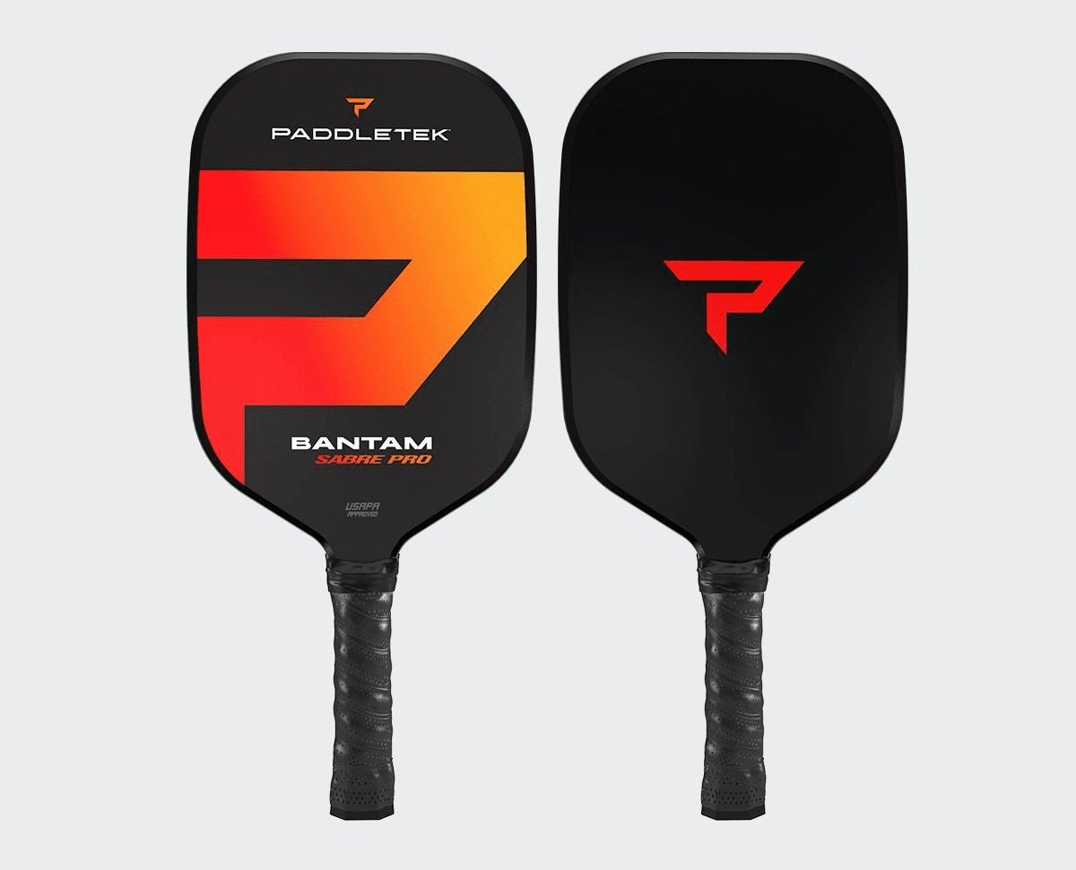 Paddletek Bantam Sabre Pro Pickleball Paddle - Premium Carbon Fiber Surface | USAPA Approved | Perfect for Competitive Play & Outdoor Games