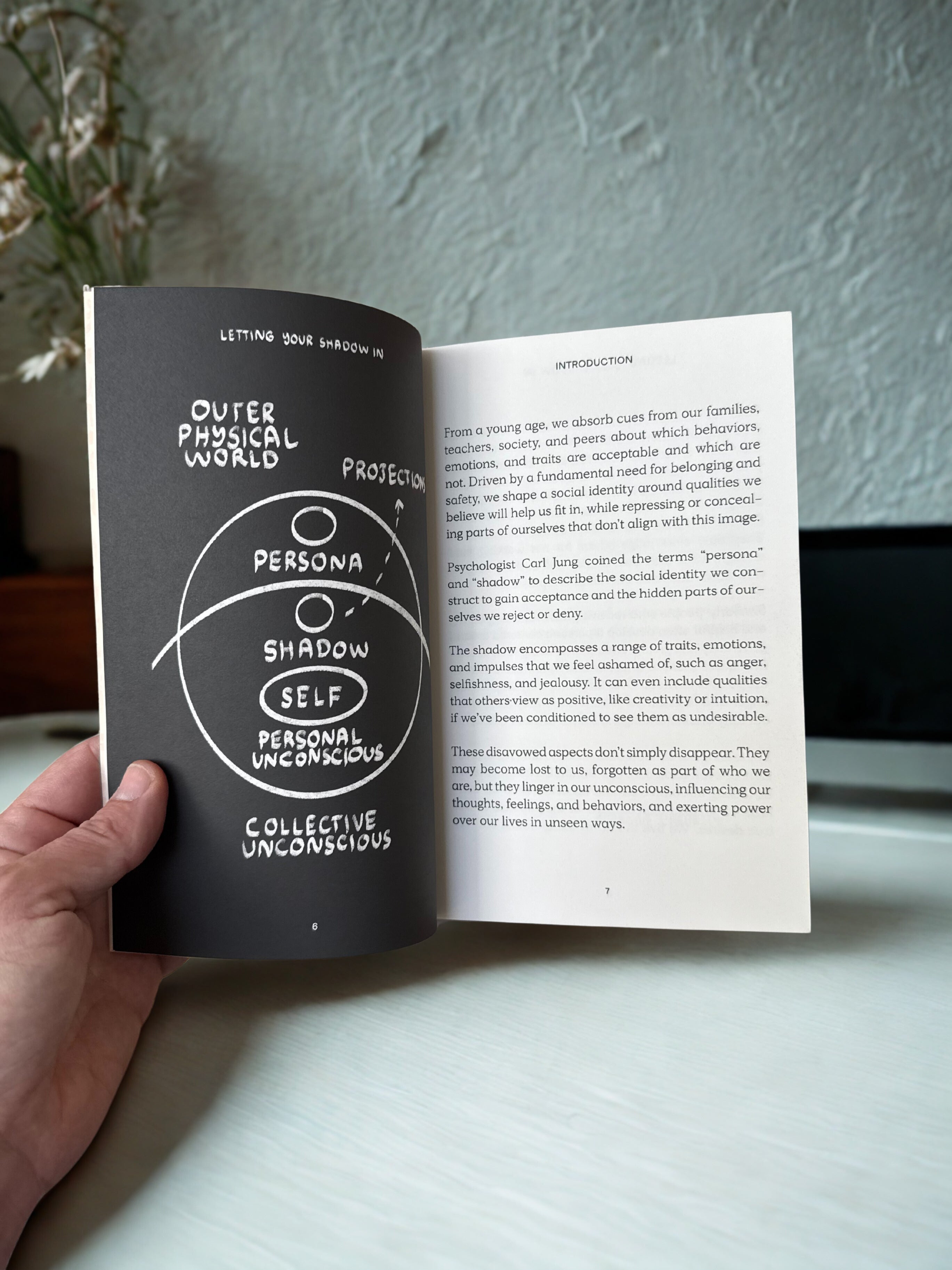 Letting Your Shadow In Journal - Shadow Work Notebook for Self-Discovery & Personal Growth - Perfect for Therapy, Mindfulness & Emotional Healing Practices