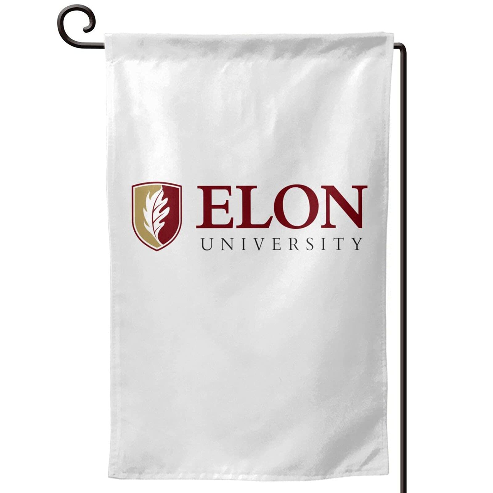 Elon University Garden Flag - Double Sided Outdoor/Indoor Decorative Banner for Yard, Porch, Home & Campus Decor - Perfect for Game Days, Alumni Events & School Spirit Displays