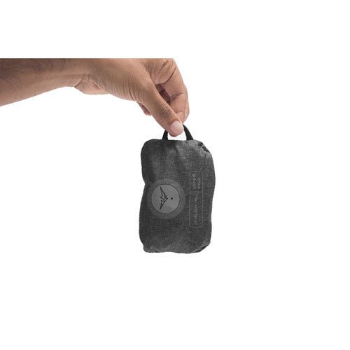 Peak Design Travel Shoe Pouch - Waterproof & Durable Charcoal Gray Shoe Bag for Sneakers, Gym Shoes & Travel Accessories - Perfect for Gym, Travel & Outdoor Adventures