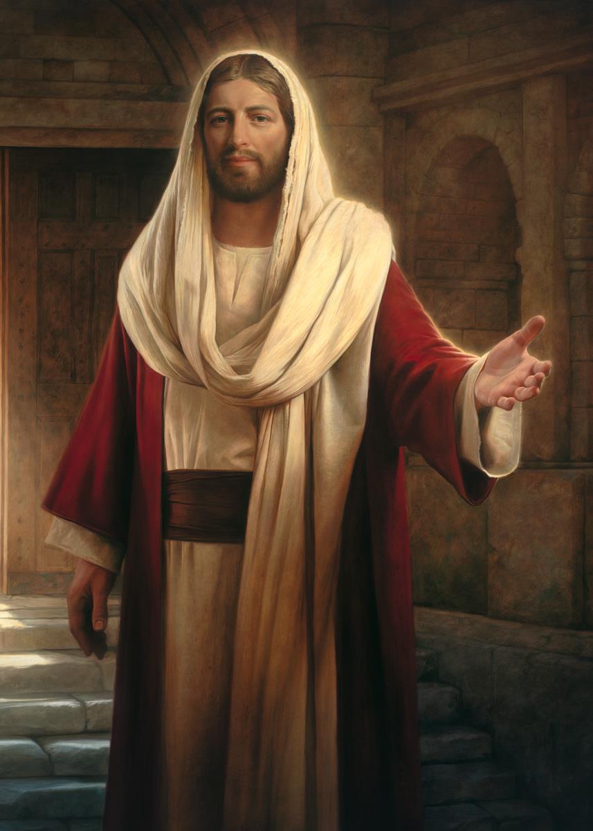 Come Follow Me by Howard Lyon - Inspirational Christian Art Print for Home, Church & Office Decor