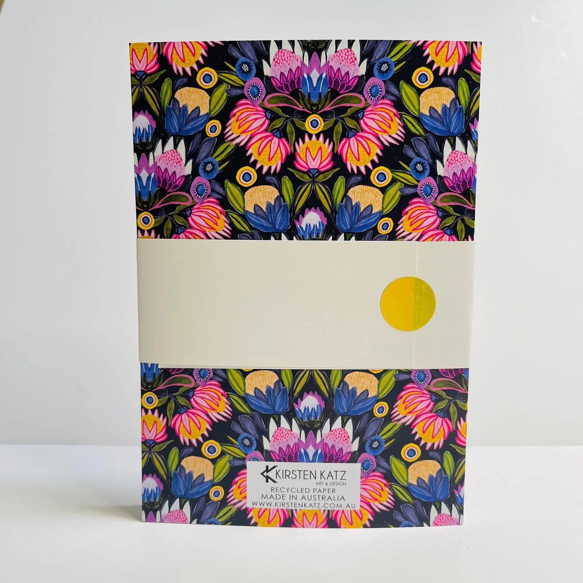 Premium Protea Magnifica A5 Notebook Set - Elegant Floral Design, 120gsm Thick Paper, Perfect for Journaling, Sketching & Note Taking - Ideal Gift for Students, Artists & Professionals