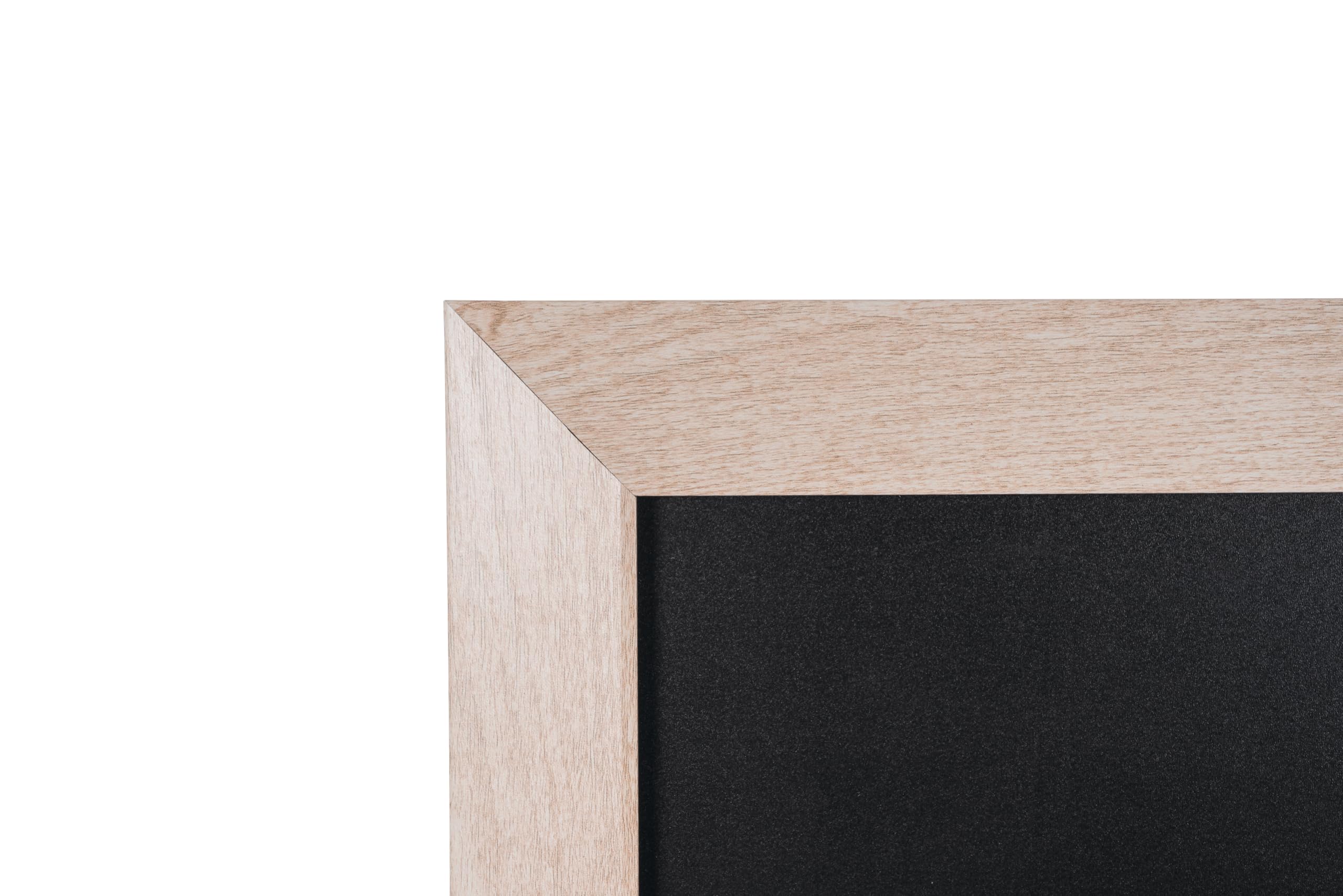Kamashi Bianco Chalkboard Blackboard 90x60 cm (35.4x23.6 inches) - Premium Wall-Mounted Writing Surface for Home, Office, Classroom & Restaurant Menu Board