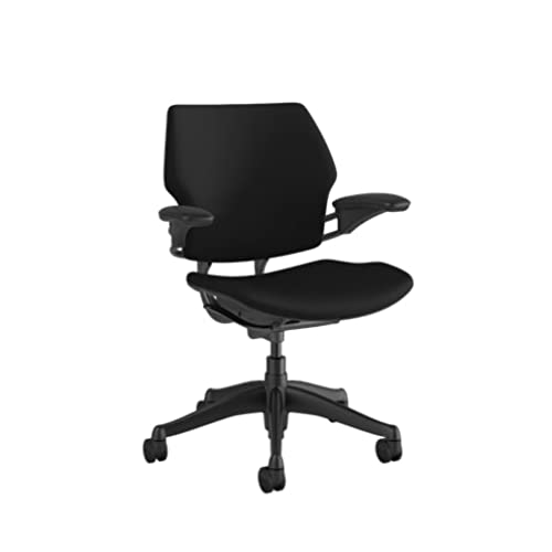 Humanscale Freedom Ergonomic Office Chair - Adjustable Arms & Wheels for Hard Floors - Perfect for Home & Office Workspaces