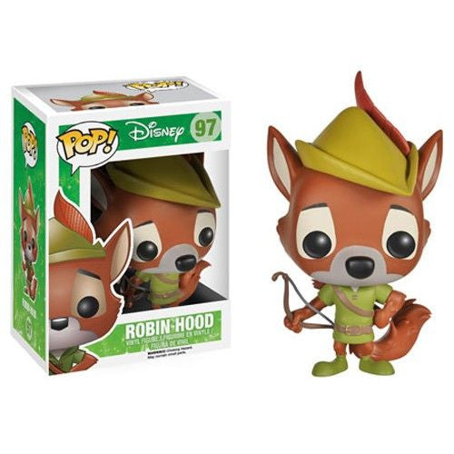 Disney Pop! Vinyl Figure Series 6 - Robin Hood Collectible Toy #97 | Funko Pop! Disney Character for Fans, Gift for Collectors | Perfect for Display, Disney Merchandise Collection, and Pop Culture Decor
