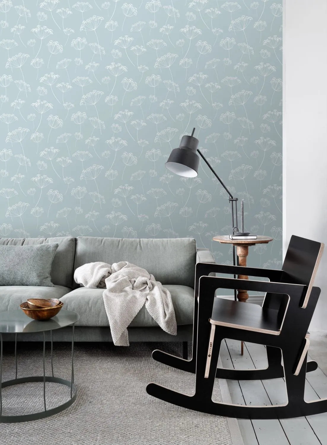 Scandi Cool Dandelion Tails - Nordic Style Home Decor for Living Room & Bedroom - Perfect for Boho Chic Interior Design