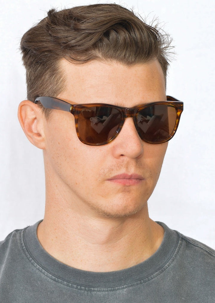 Handmade in England Corvette Men's Sunglasses - Classic Aviator Style for Driving, Outdoor Sports & Fashion