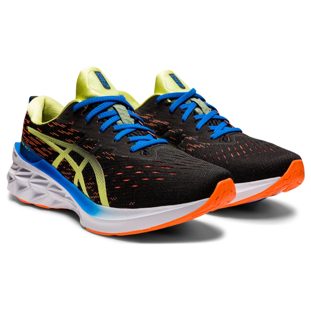 ASICS Men's NOVABLAST 2 Running Shoes - Lightweight Cushioned Sneakers for Jogging, Gym Workouts & Daily Walking | Breathable Mesh & Shock Absorption