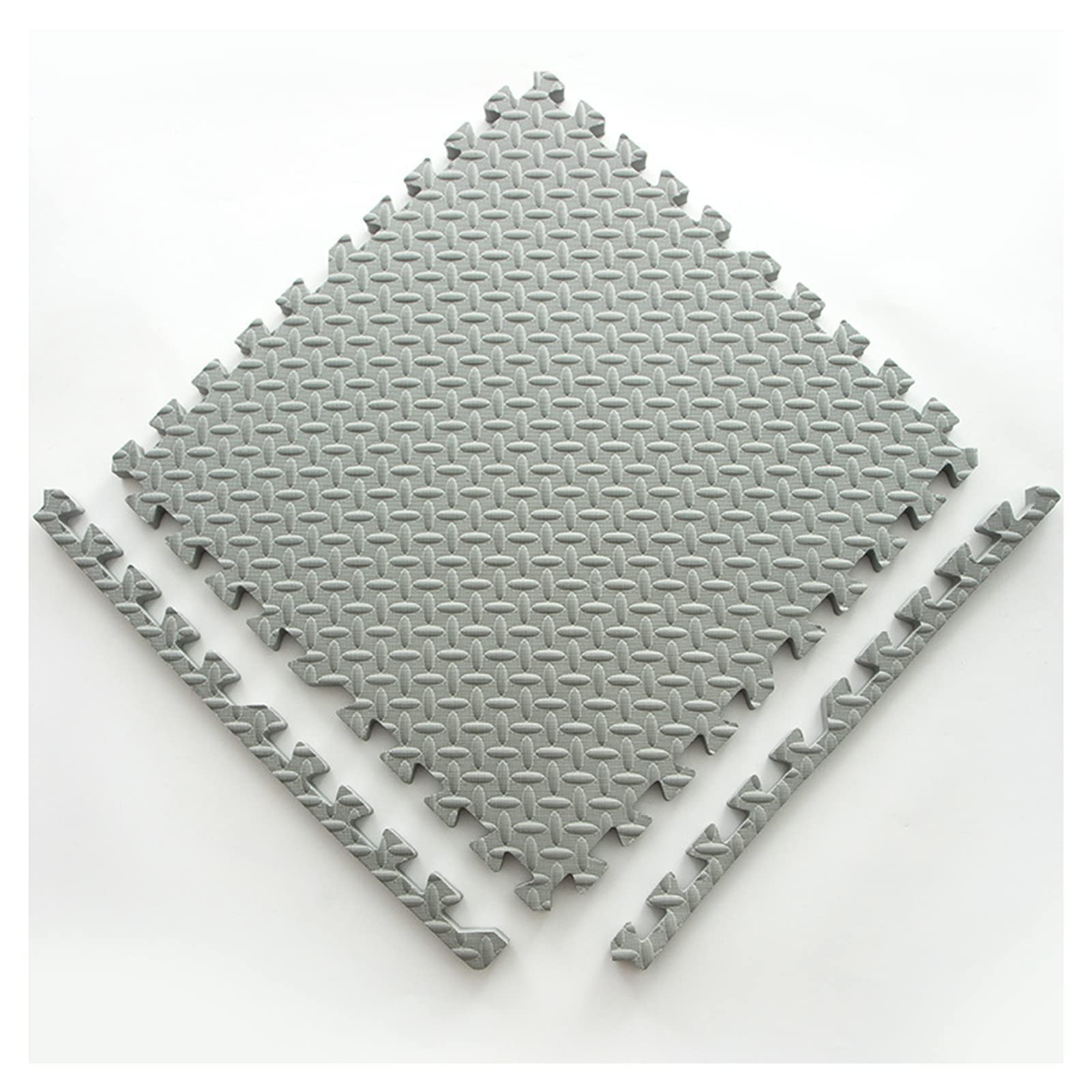 12-Piece Interlocking Foam Floor Mats - 24