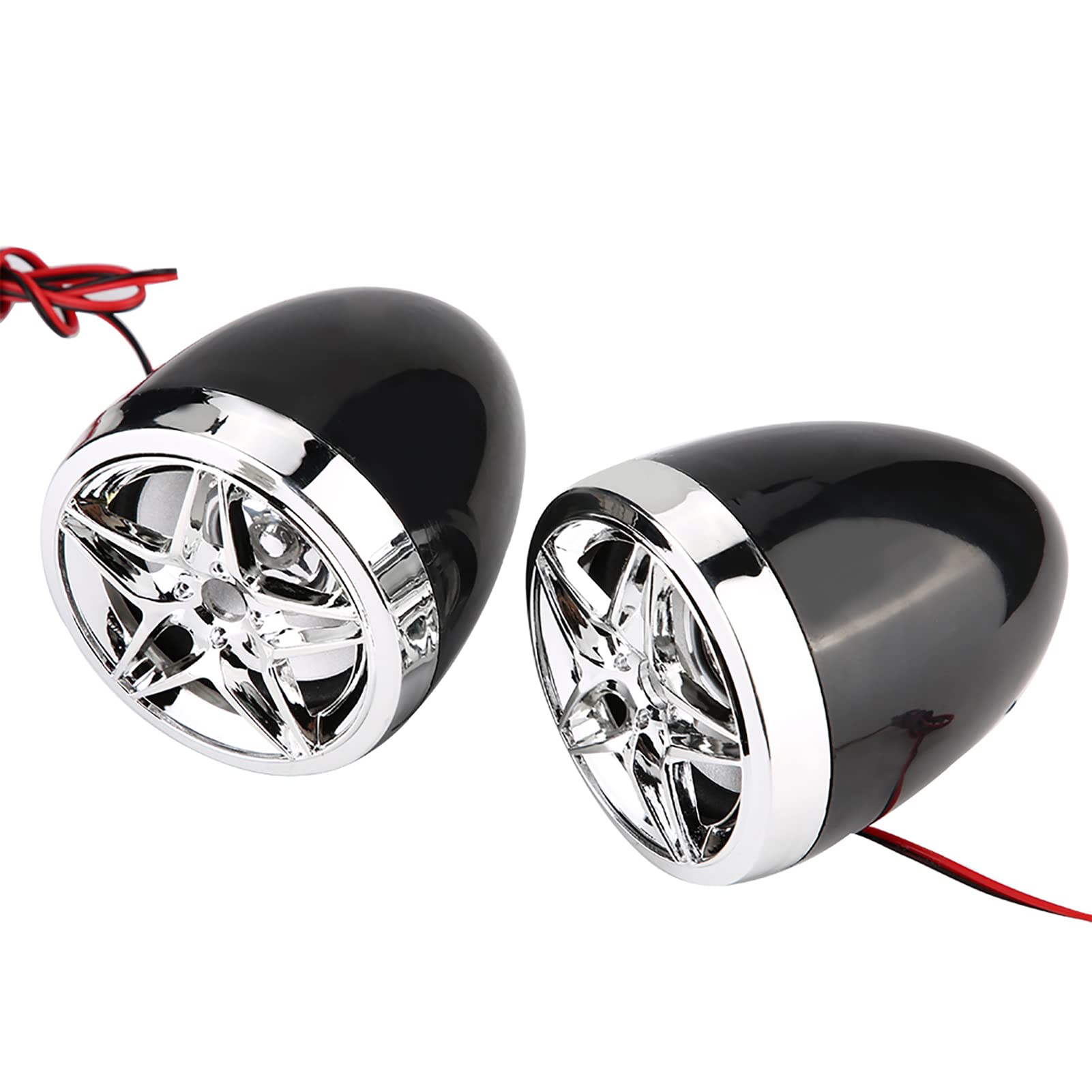 Waterproof Motorcycle Bluetooth Speakers with Amplifier - USB/SD for Outdoor Riding