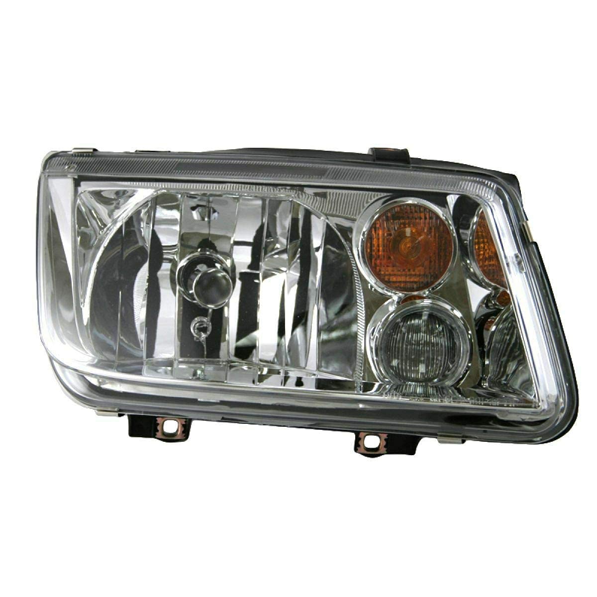 2002-2005 Car Headlights with Fog Lights - Left & Right Pair Set - Durable Replacement for Night Driving & Off-Road Use