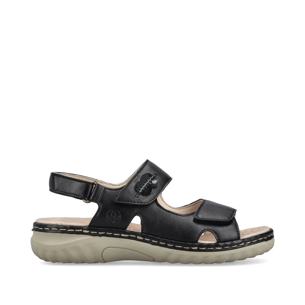 Rieker 60462 Women's Black Comfort Shoes - Perfect for Work, Walking & Casual Wear