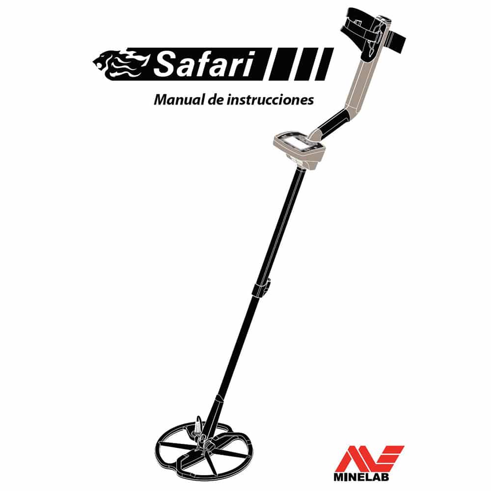 Minelab Safari Metal Detector Instruction Manual - Digital PDF Download for Treasure Hunting & Outdoor Adventures