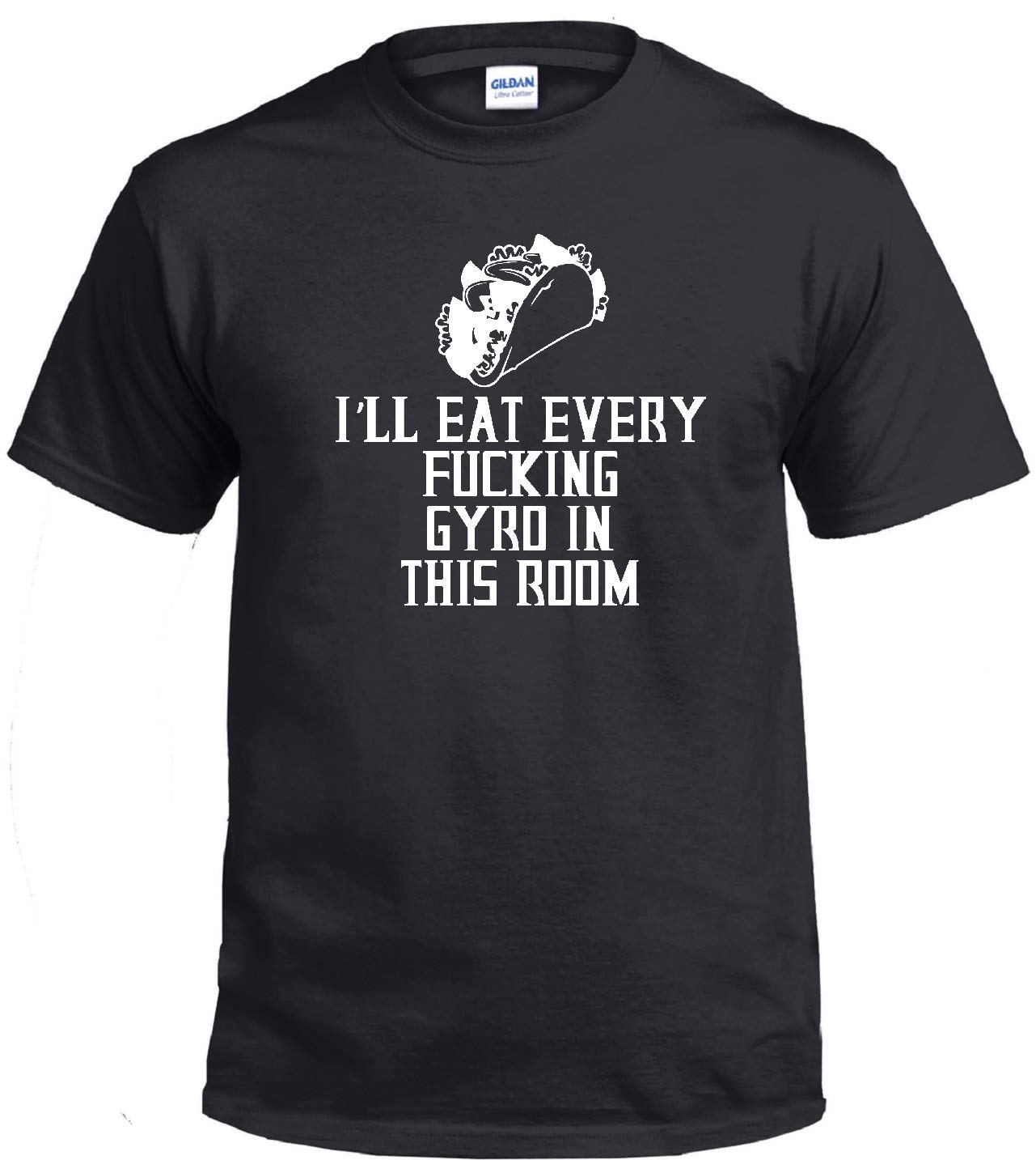 STUFF WITH ATTITUDE Every Gyro Black T-Shirt | Trendy Graphic Tee for Men & Women | Perfect for Casual Wear, Street Style & Gifts