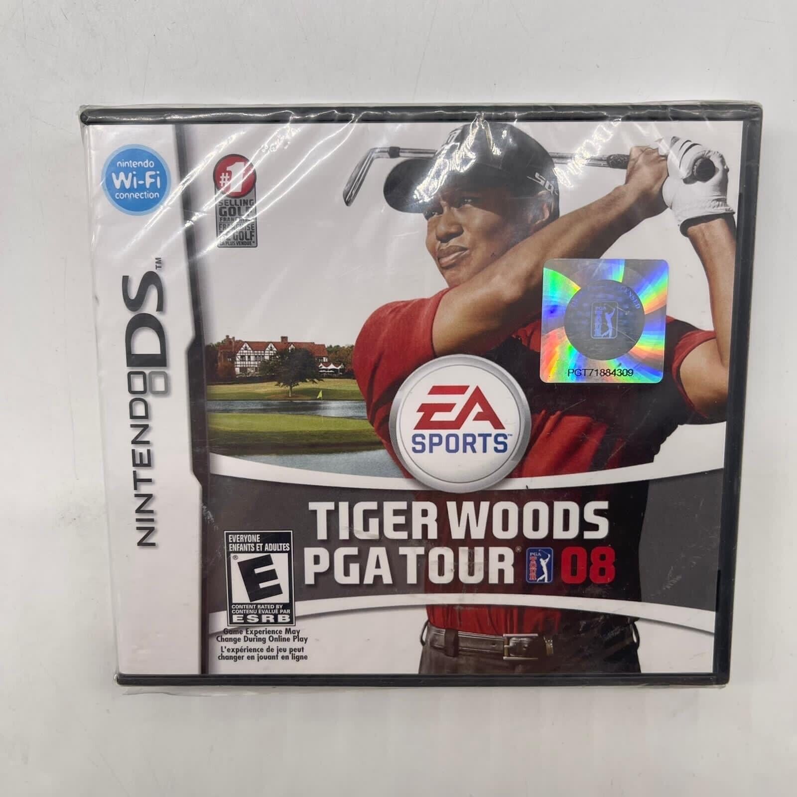 EA Sports Tiger Woods PGA Tour 08 - 2008 Nintendo DS Game (Brand New & Sealed) - Perfect for Golf Fans & Retro Gaming Collectors