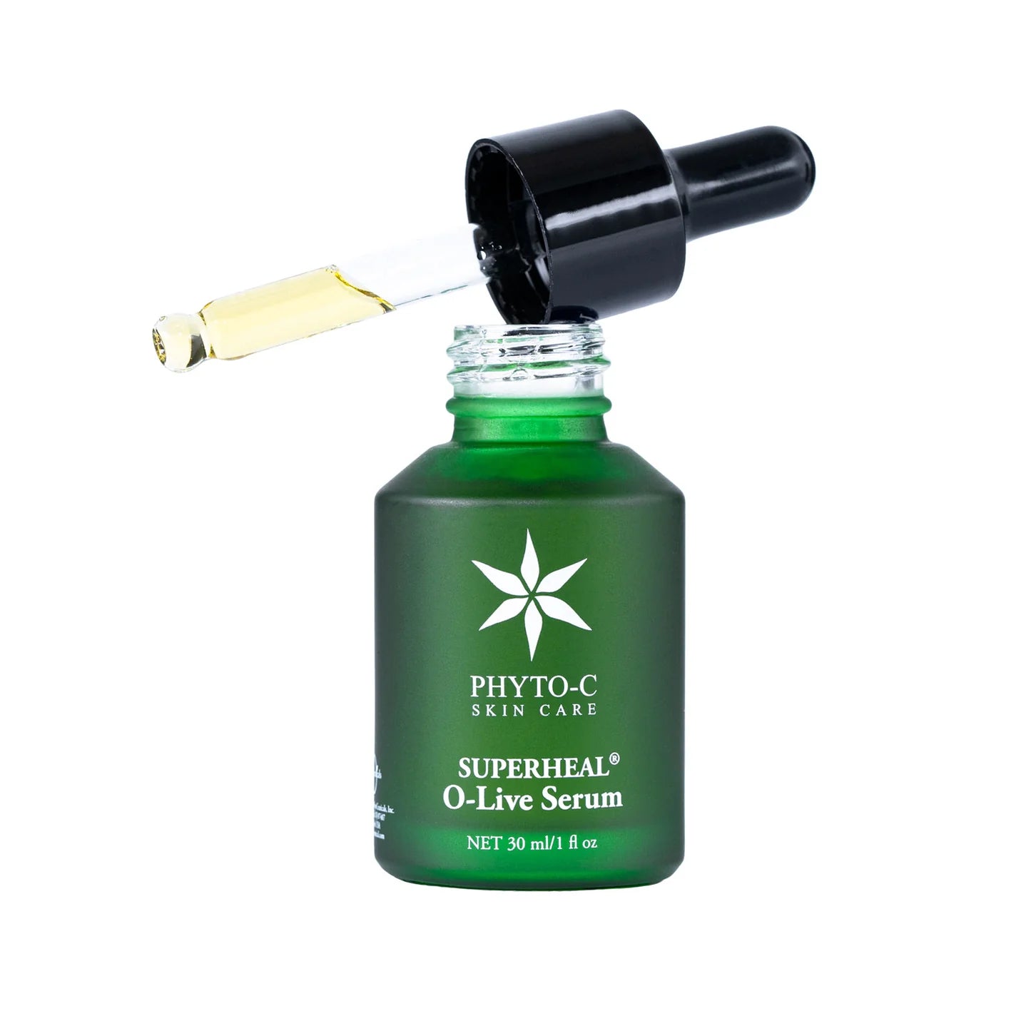 Phyto C Superheal O Live Serum - Antioxidant Skin Repair Serum for Face - Brightening & Anti-Aging Treatment - Perfect for Daily Skincare Routine & Night Care