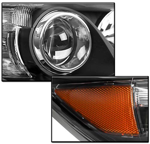 2010-2011 Toyota Camry Projector Black Headlights with 6