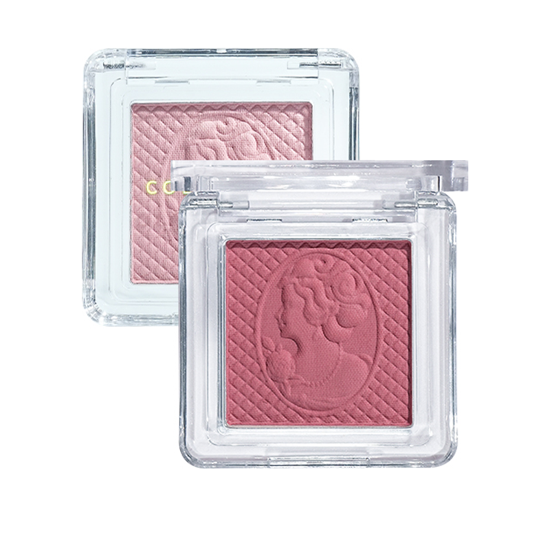 COLORROSE Jeweled Monroe Embossed Blush - Shimmering Highlighter & Face Powder for Contouring & Glowing Makeup | Perfect for Parties, Weddings & Night Out Looks
