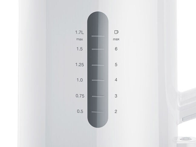 Braun 2200W Fast Boil Electric Kettle 1.7L Stainless Steel - Perfect for Coffee, Tea & Instant Meals in Home or Office