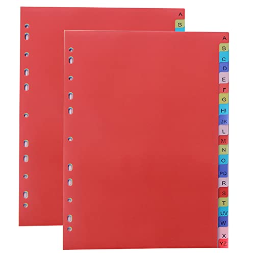 2 Pack Letter A-z Dividers