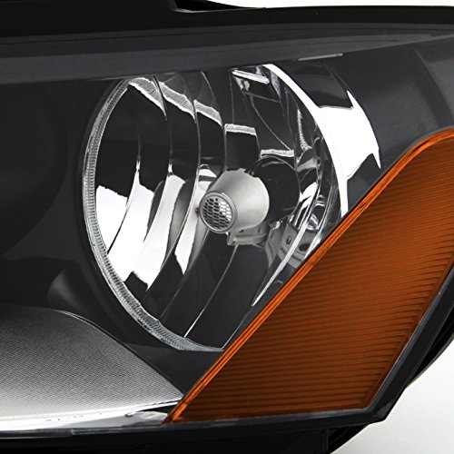 AKKON Replacement Headlight Assembly for 2006-2010 Volkswagen Passat B6 - Right Passenger Side Halogen Headlamp - Perfect for Night Driving & Foggy Conditions