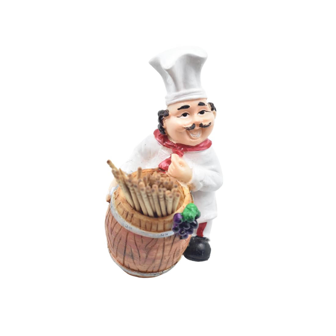 PANCIKAA Creative Poly-Resin Toothpick Stand with 200 Sticks - Multicolor Kitchen & Dining Table Organizer | Perfect for Restaurants, Home Decor & Party Serving | Durable & Easy-to-Use