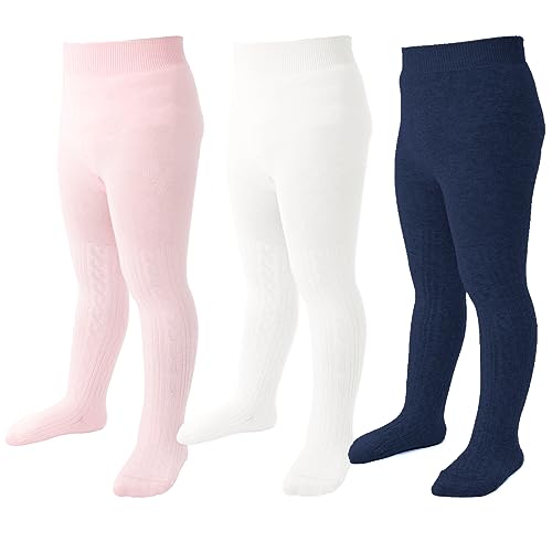 Navy/Ivory/Pink-3 Pack