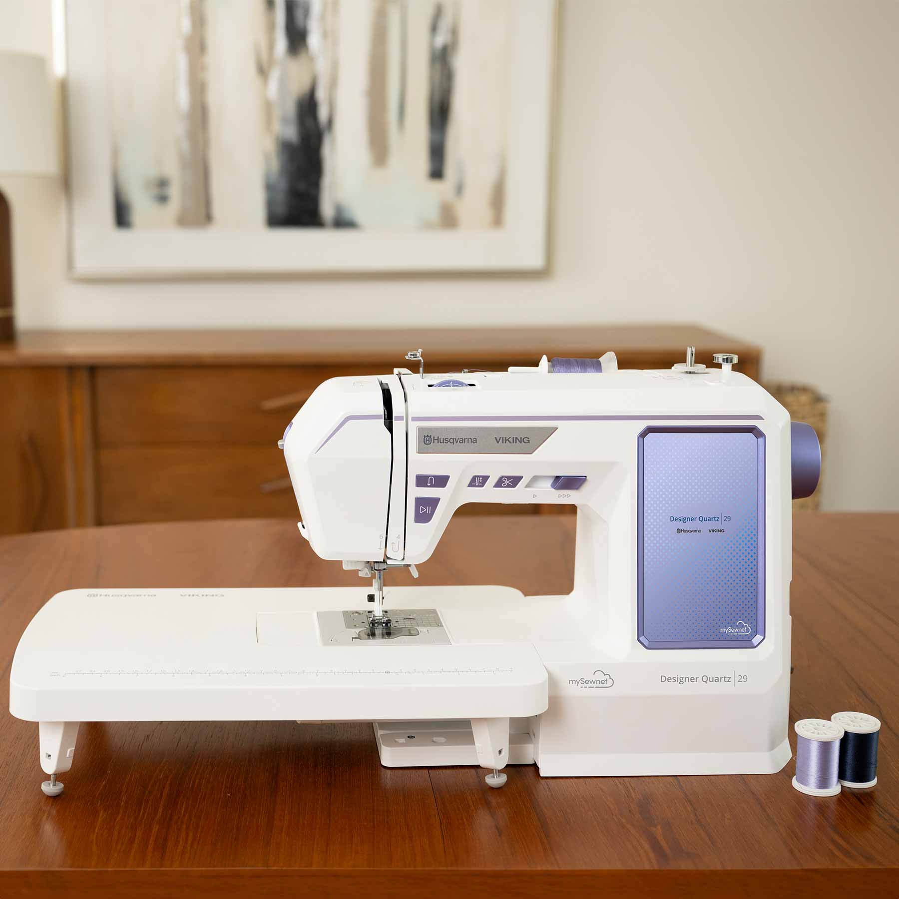 HUSQVARNA VIKING Extension Table for DESIGNER QUARTZ 29 Sewing Machine - Perfect for Quilting, Embroidery & Large Fabric Projects