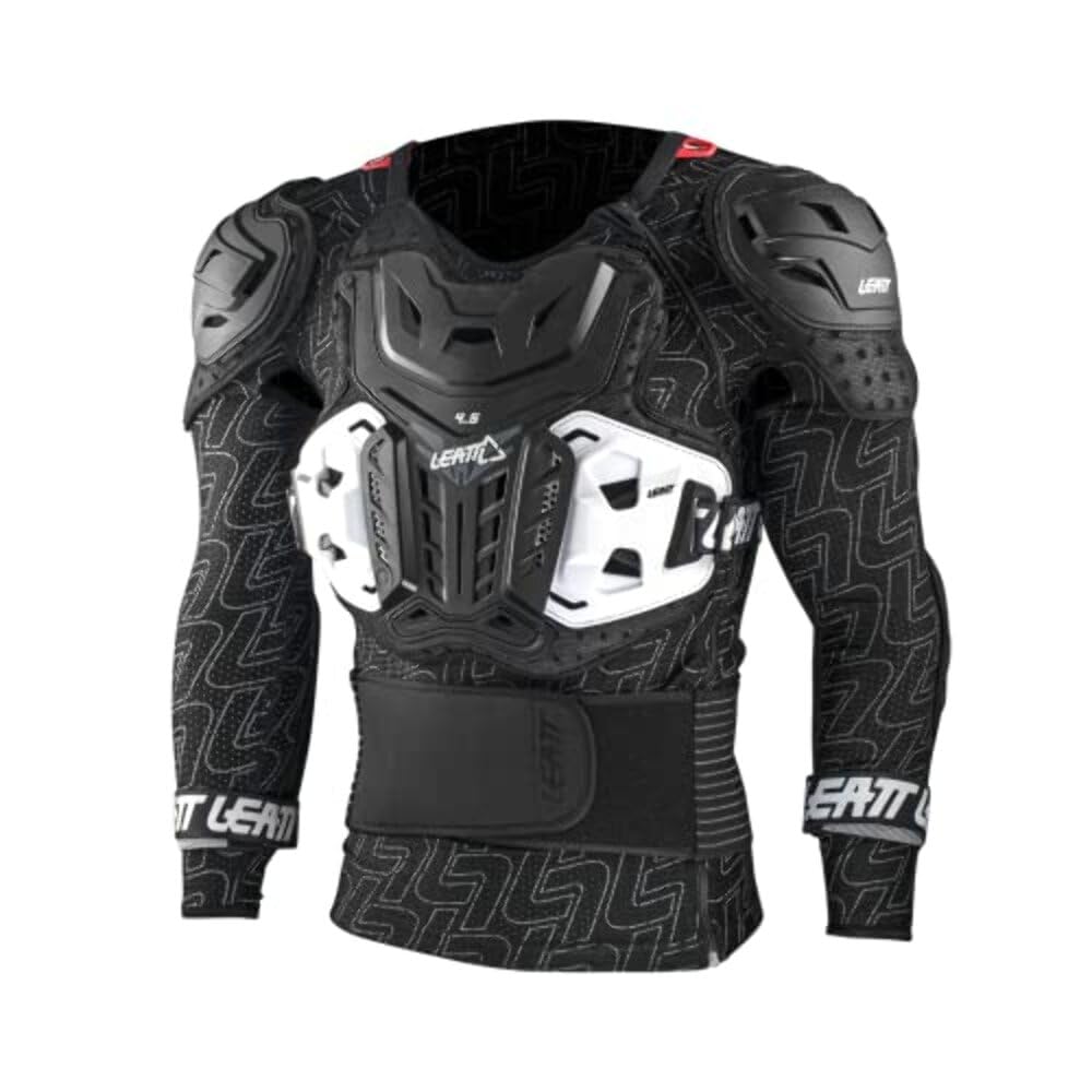Leatt 4.5 Pro Body Armor - CE Certified Motorcycle Chest Protector for MX, Enduro & Off-Road Riding - Lightweight Impact Protection for Motocross, Dirt Bikes & ATV Racing
